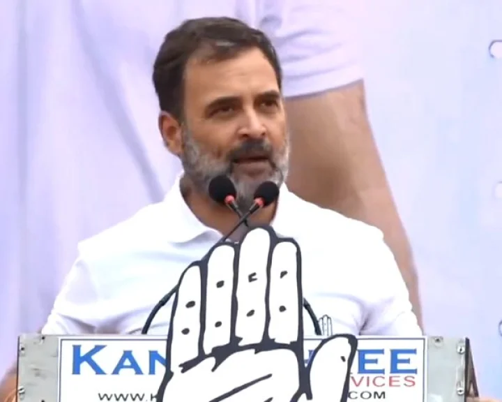 Rahul Gandhi rally in North East Delhi