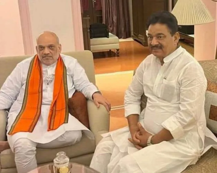 amit shah with narad rai