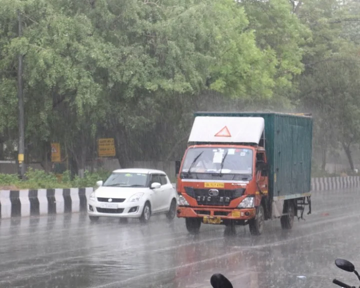 Heavy rain in many areas of Rajasthan