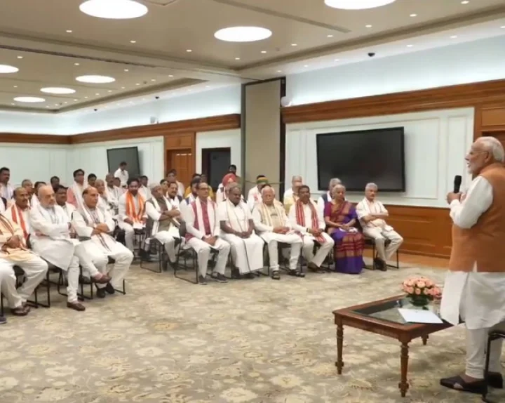 narendra modi with NDA leaders