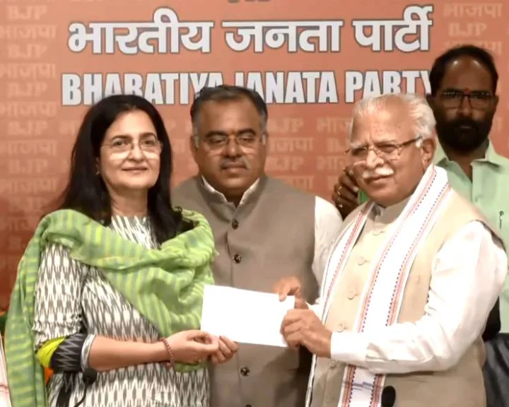 Kiran Chaudhary and Shruti Chaudhary join BJP