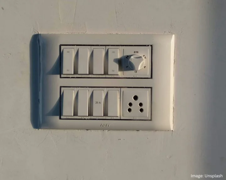 Clean Switch Board At Home