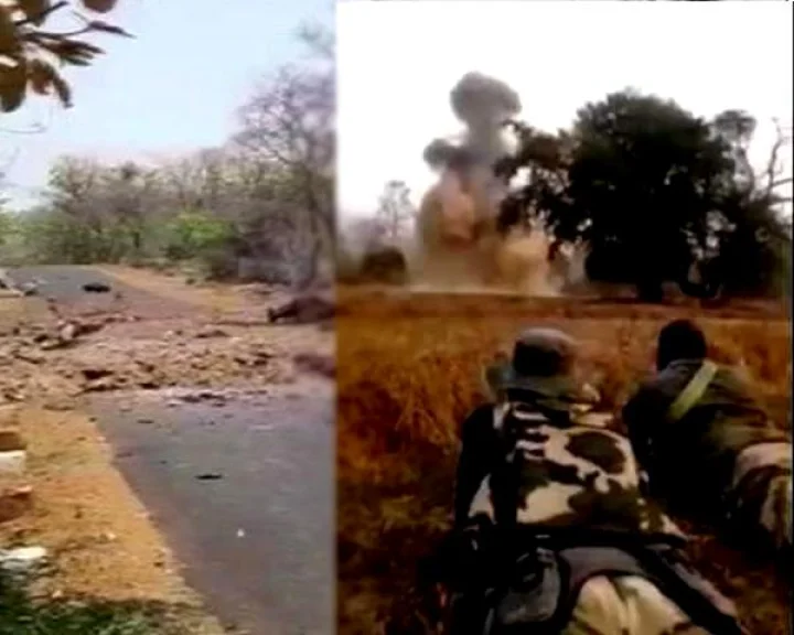Security forces killed 12 Naxalites