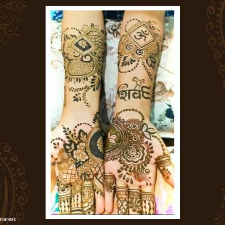 Sawan Mehndi Design