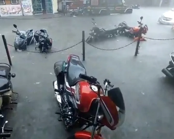 lucknow rain