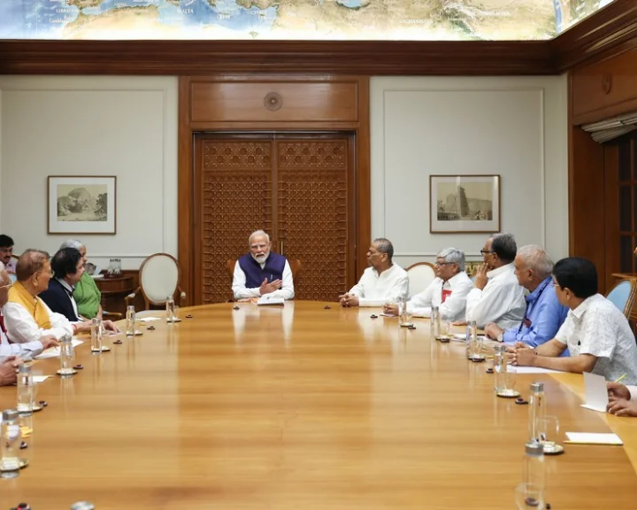 modi meeting