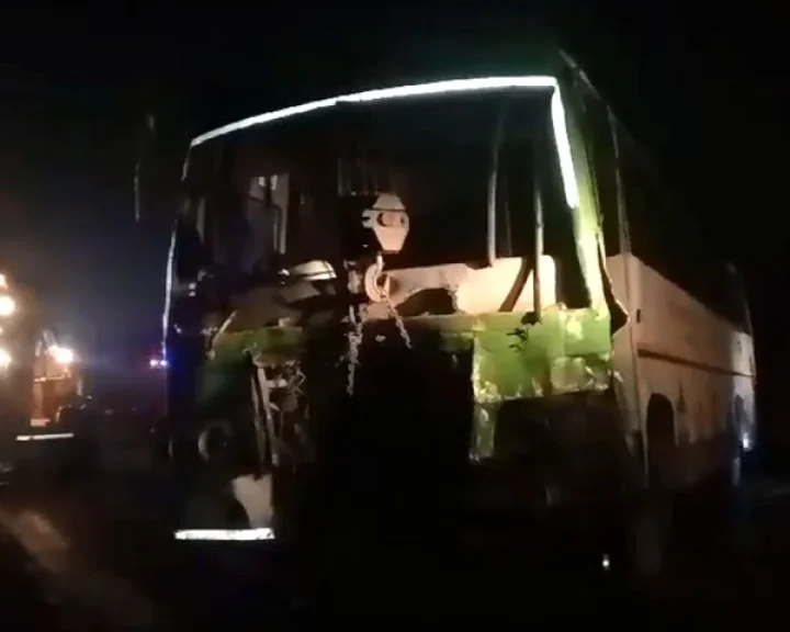 Major accident on Hathras highway