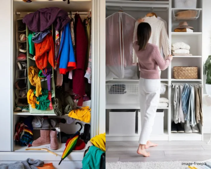 Wadrobe Organizing tips