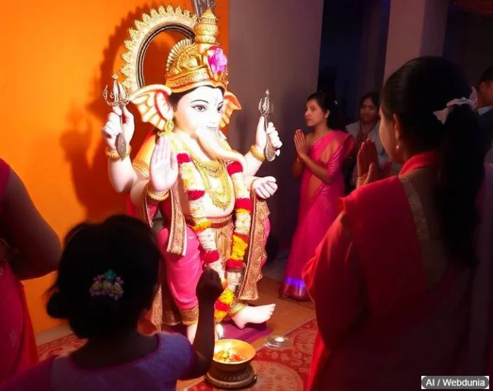 ganesh puja AI