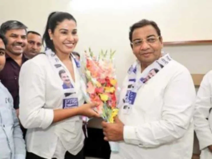 Wrestler Kavita Dalal is in the election fray from Julana assembly seat
