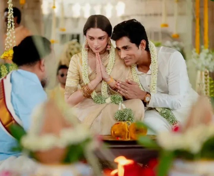 Aditi Rao Hydari marries Siddharth