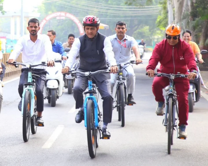 No Car Day is being celebrated in Indore