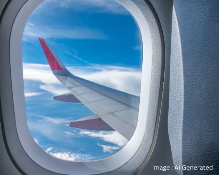 airplane window