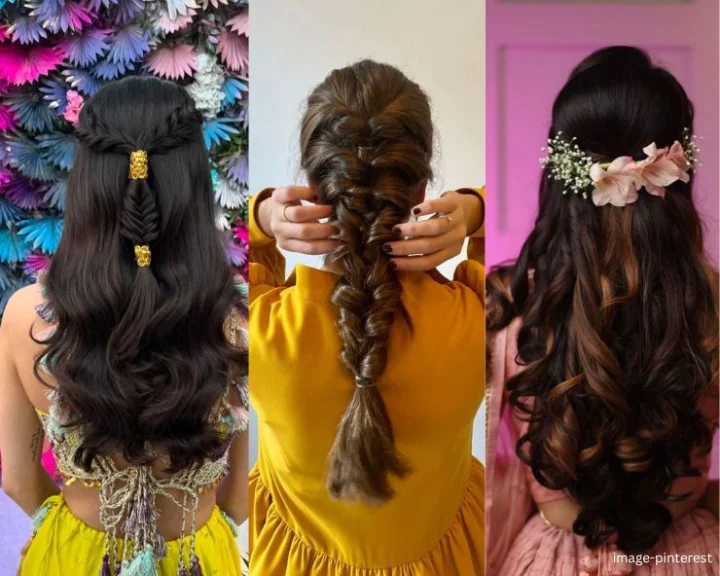 Hairstyles for Diwali 