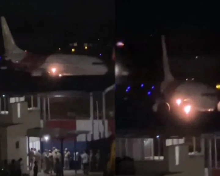 Air India Express plane lands safely