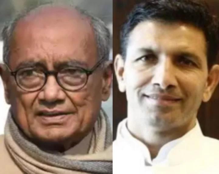 FIR lodged against Digvijay Singh and Jitu Patwari