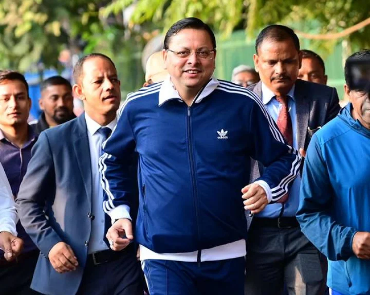 pushkar dhami