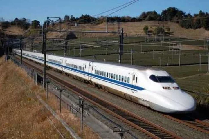 Bullet train project site