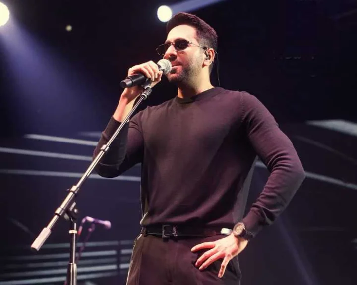Ayushmann Khurrana live performance