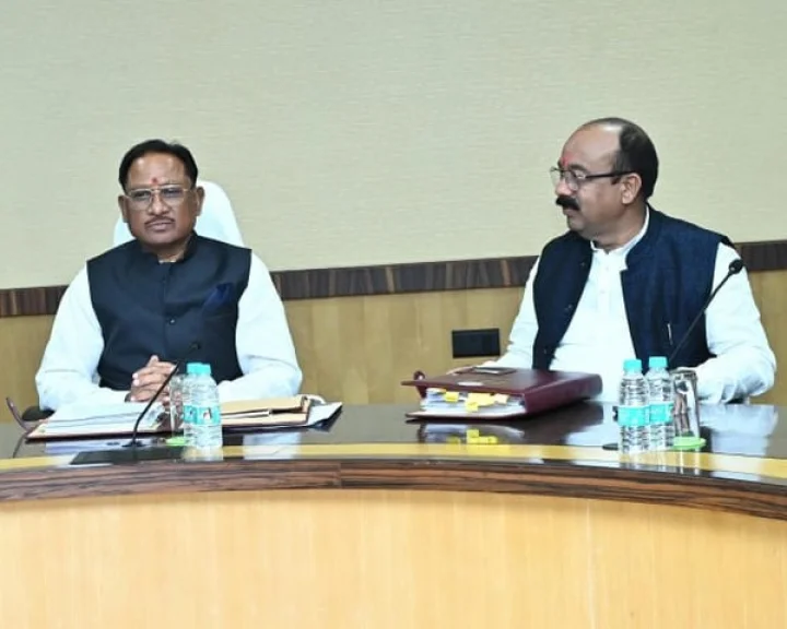 Cabinet meeting was held under the chairmanship of Chhattisgarh Chief Minister Vishnu Dev Sai