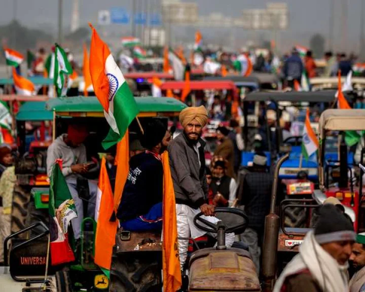 farmers protest