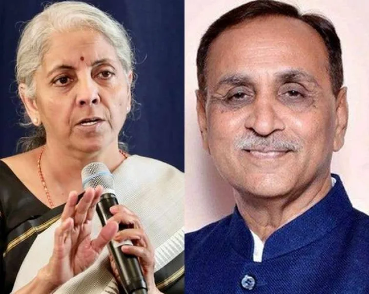sitharaman and vijay rupani