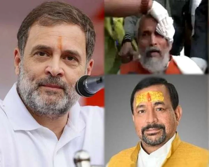rahul gandhi, pratap sarangi and mukesh rajput