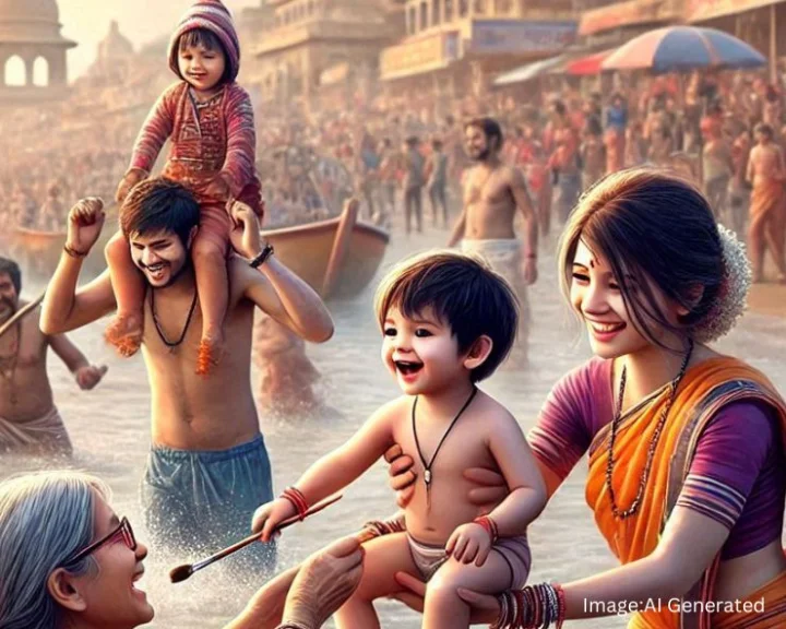 प्रयागराज महाकुंभ स्नान