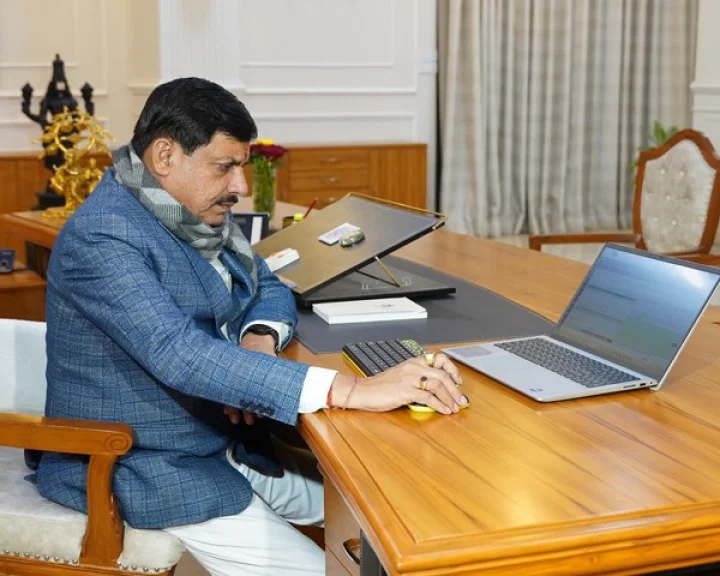 Chief Minister Mohan Yadav launched e-office system