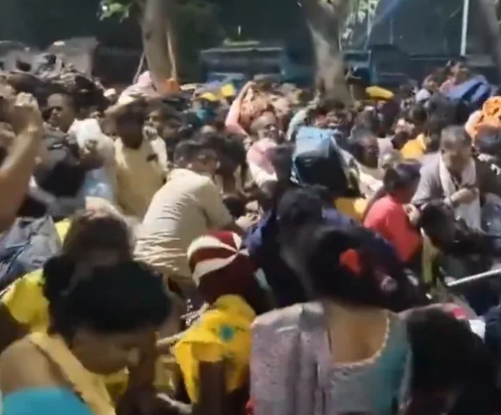 Stampede in Tirupati temple