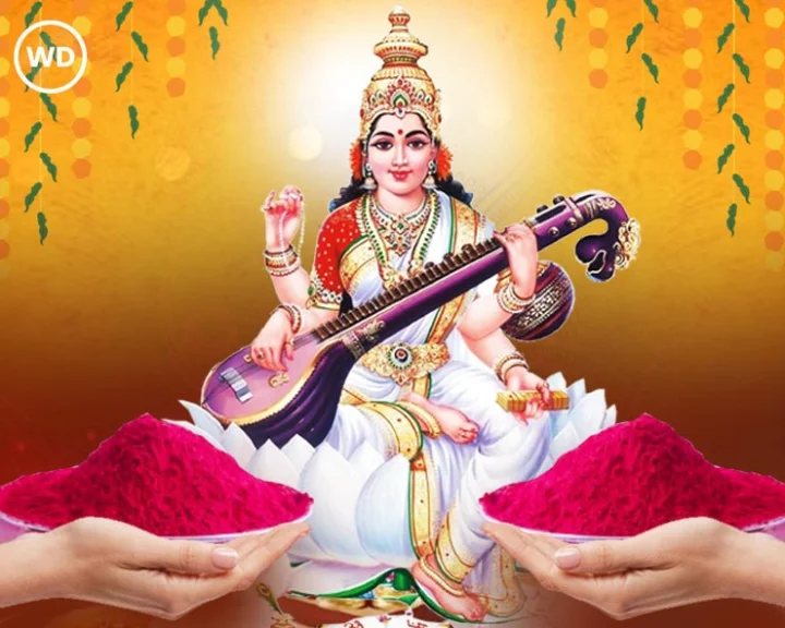 basant panchami 2025 significance of offering gulal to maa saraswati