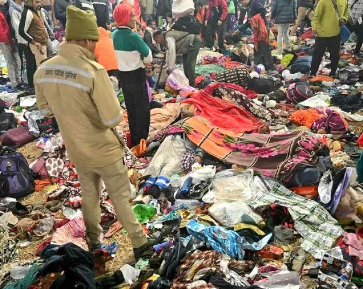 prayagraj stampede