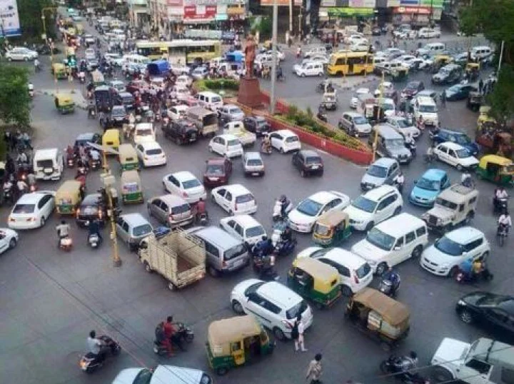 indore traffic