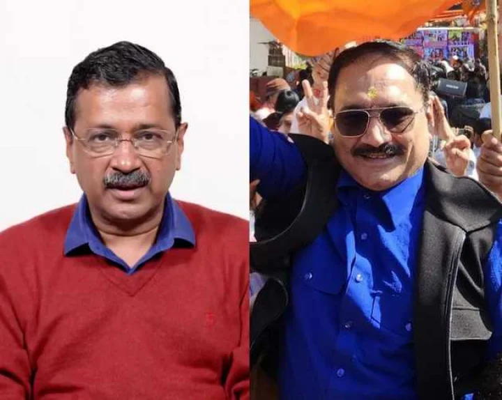 kejriwal and virendra sachdeva