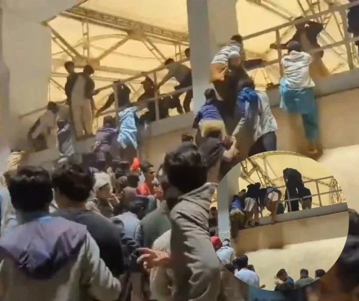 चैंपियंस ट्रॉफी से पहले ये है पाकिस्तान के स्टेडियम का हाल, ओपनिंग सेरेमनी के दौरान दीवार फांदकर घुसे फैंस