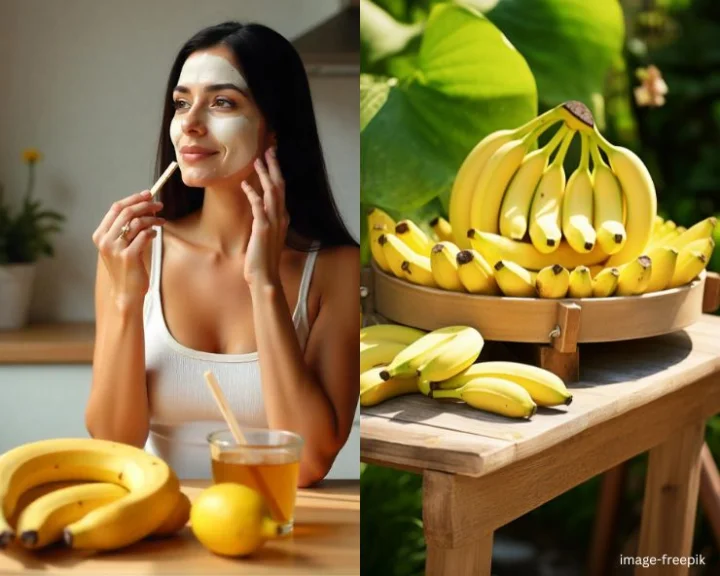 Banana face pack