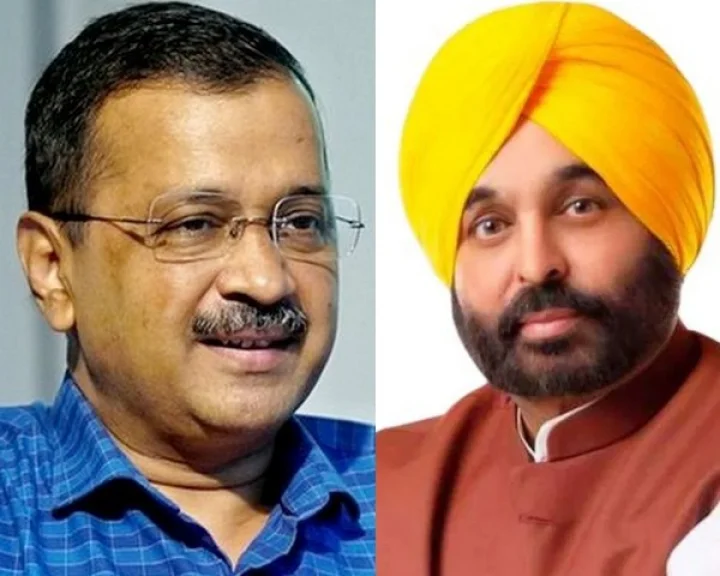 Arvind Kejriwal and Bhagwant Mann reached Amritsar