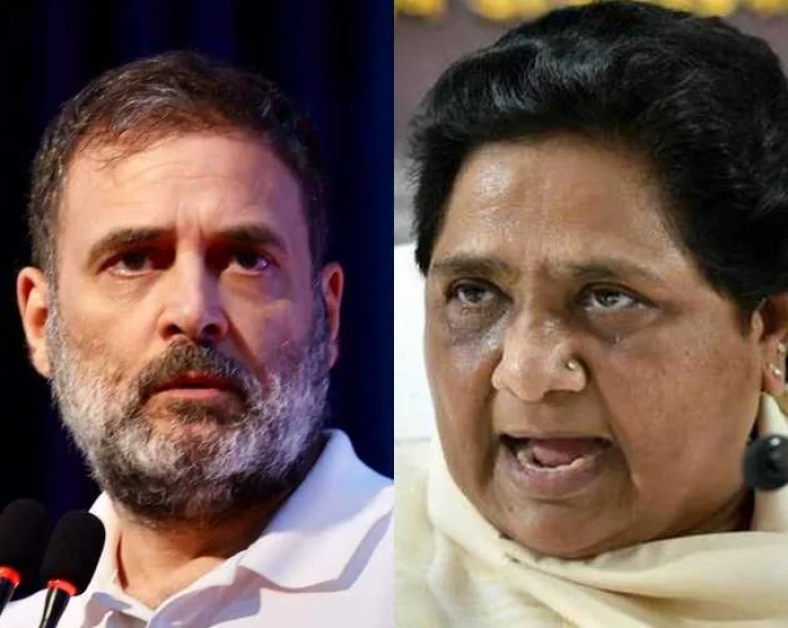 rahul gandhi and mayawati