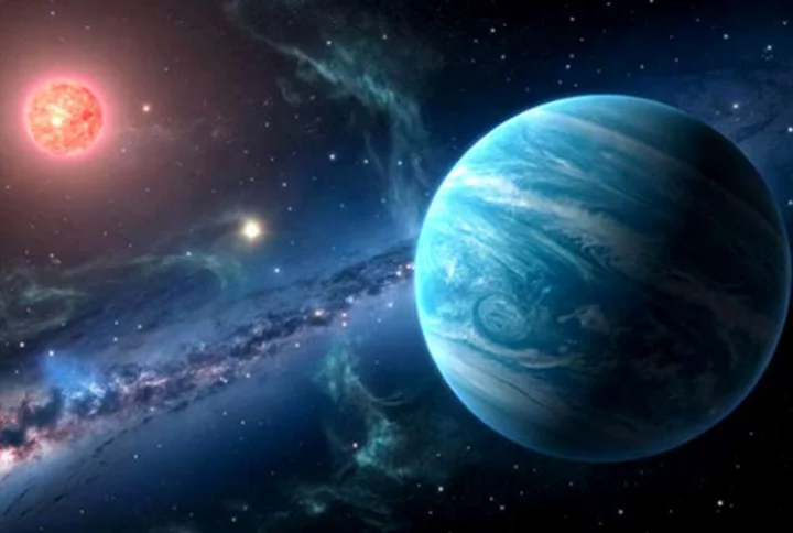 Signs of life on a planet other than Earth