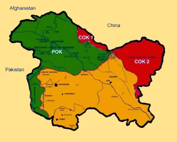 Indian International Border POK