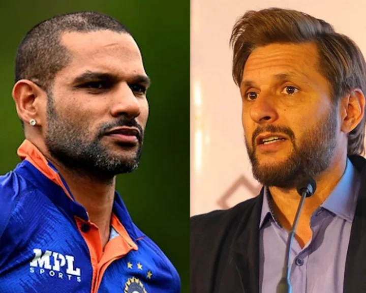 shikhar dhawan shahid afridi hindi news