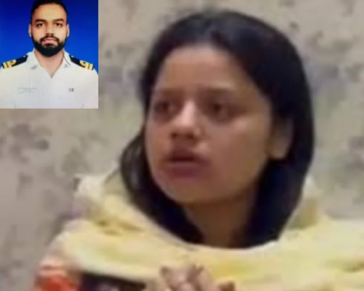 After the Pahalgam terrorist attack the wife of martyr Vinay Narwal made this appeal to the people