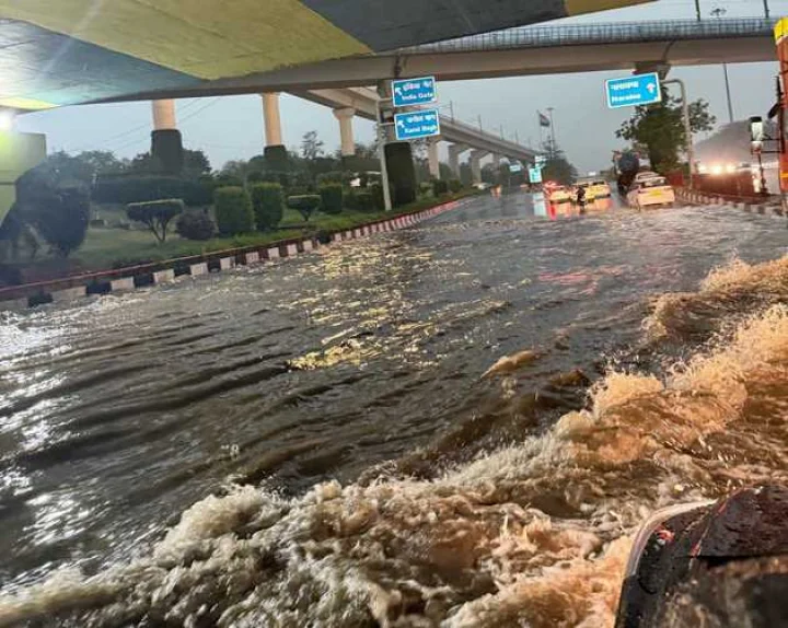 delhi rain