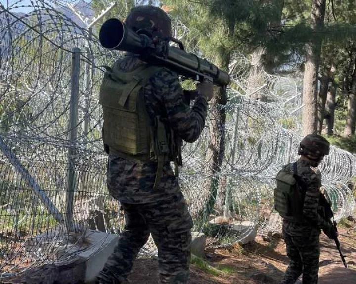 firing on LOC