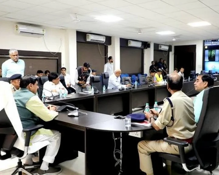 Mock drill and black out rehearsal was successful in Madhya Pradesh