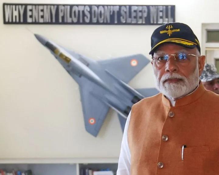 modi on adampur airbase
