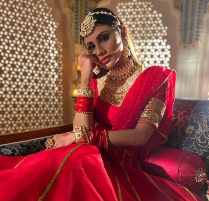 Mouni Roy Lehenga Choli