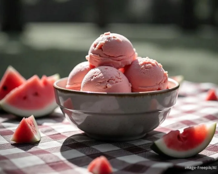 watermelon ice cream recipe at home in hindi