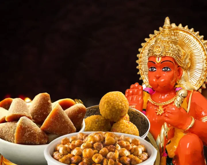 Hanumans favorite bhog