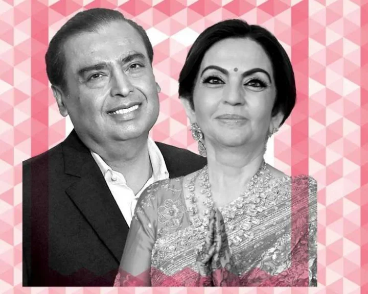 Mukesh and Nita Ambani